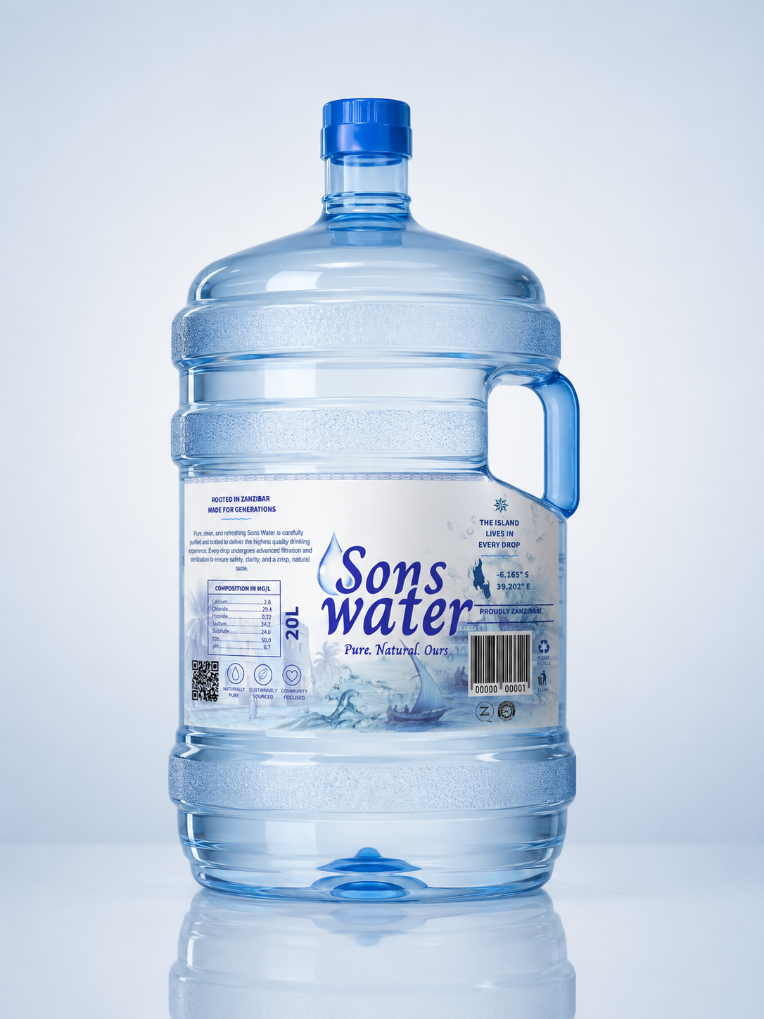 20L Sons Water — Sons Water